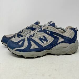 New Balance 474 All Terrain Trail Running Shoes Mens Size 12D Blue Gray